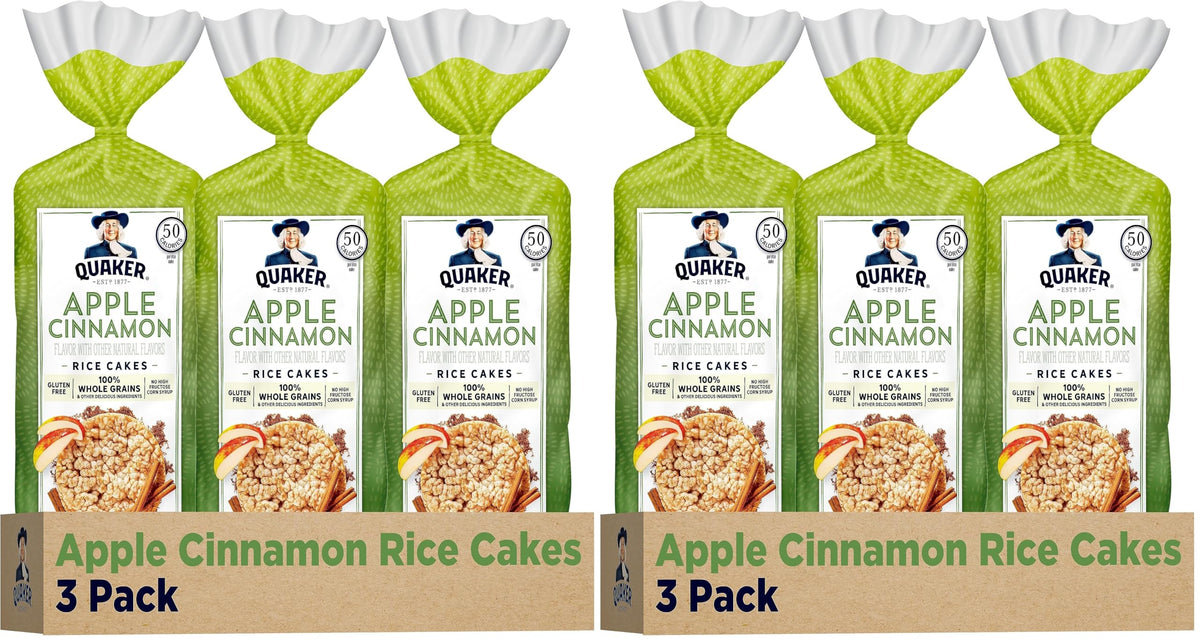 Whole Grain Brown Rice Cakes Lightly Salted