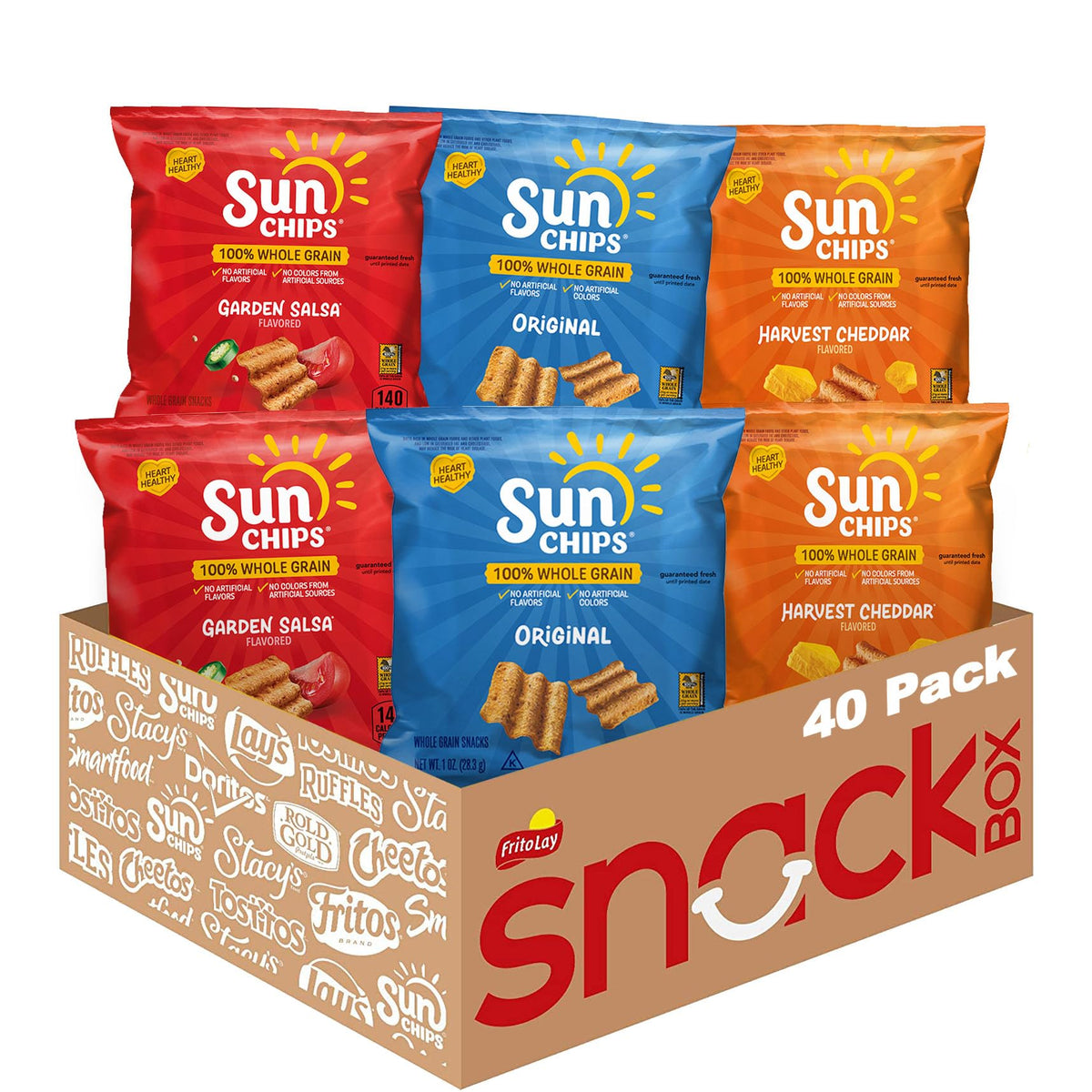 Sunchips Multigrain Chips Variety Pack