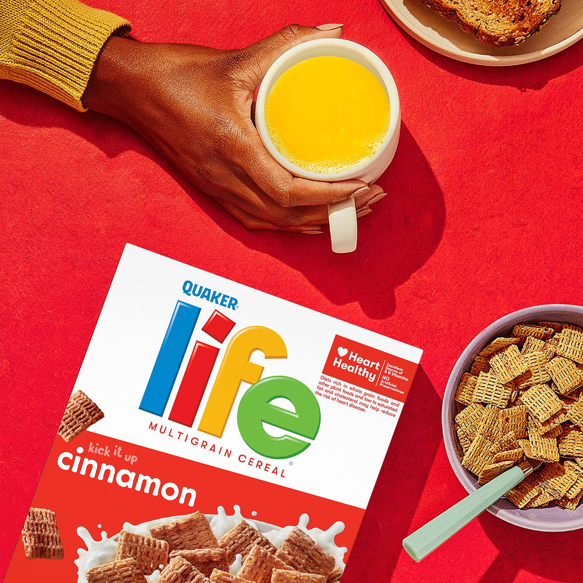 Life Multigrain Breakfast Cereal, Cinnamon,
