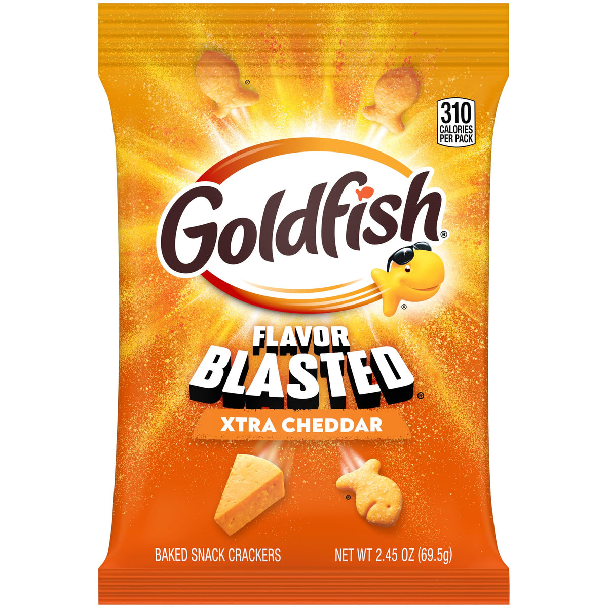 Pepperidge Farm Goldfish Whole Grain Giant Grahams, .9 Ounces, Pack of 300
