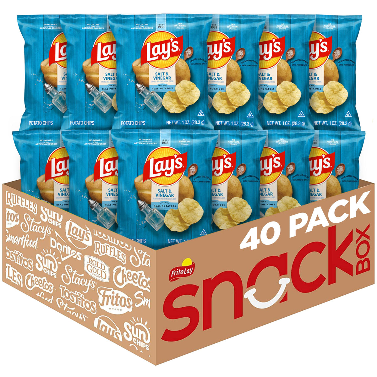 Lay's Classic Potato Chips Assorted Flavor Pack