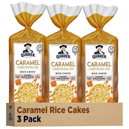 Whole Grain Brown Rice Cakes Lightly Salted