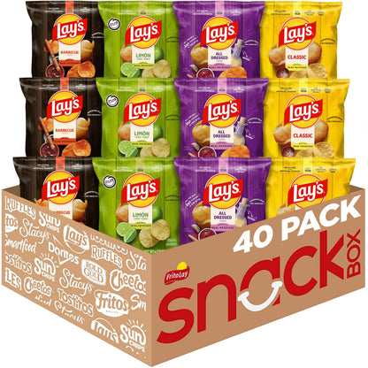 Lay's Classic Potato Chips Assorted Flavor Pack