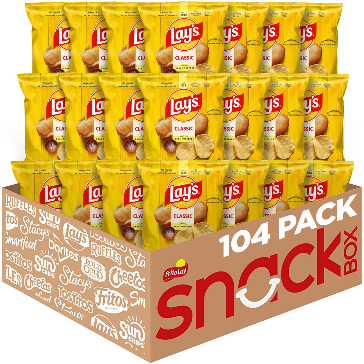Lay's Classic Potato Chips Assorted Flavor Pack
