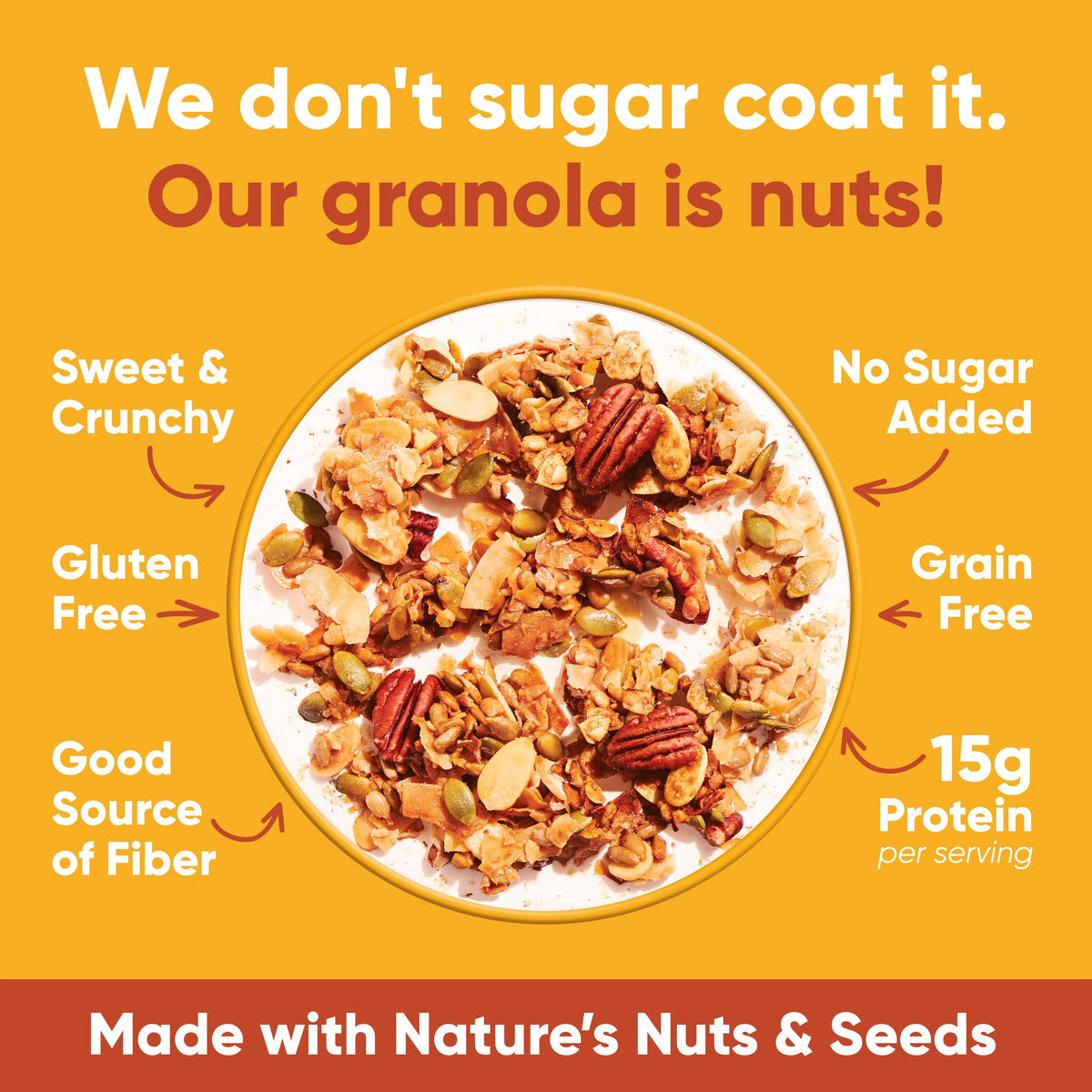 NuTrail Protein Nut Granola Cereal