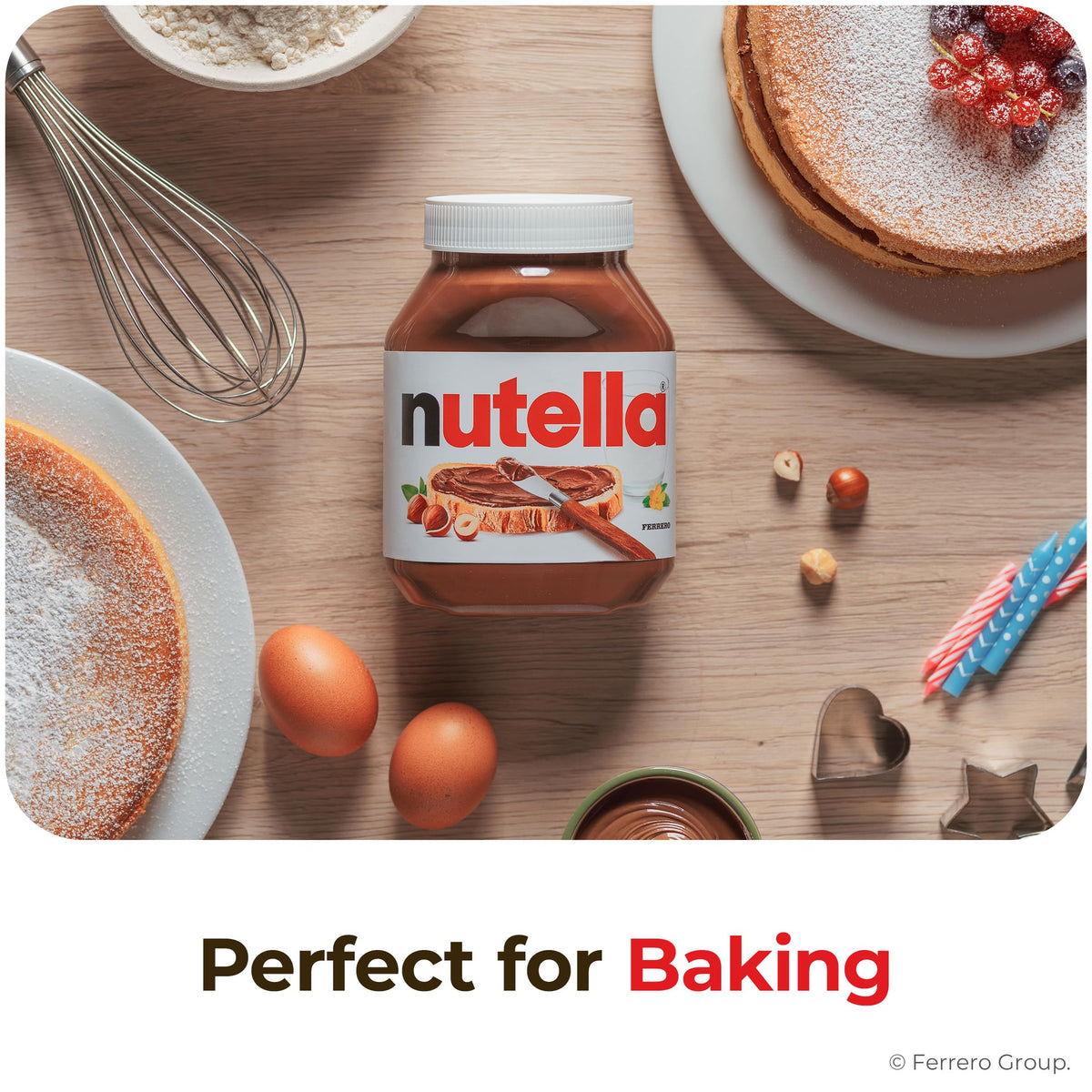 Nutella Chocolate Hazelnut Spread, Perfect Topping for Halloween Treats