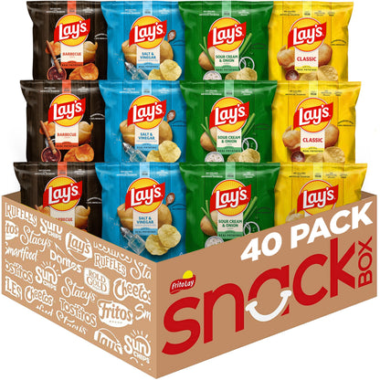 Lay's Classic Potato Chips Assorted Flavor Pack