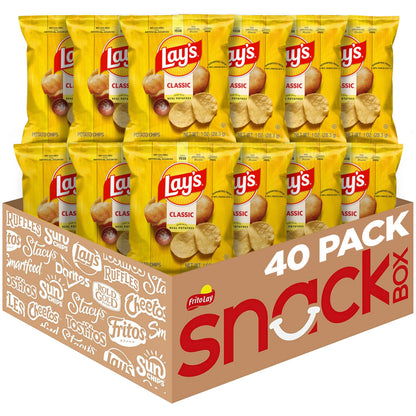 Lay's Classic Potato Chips Assorted Flavor Pack