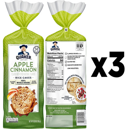 Whole Grain Brown Rice Cakes Lightly Salted